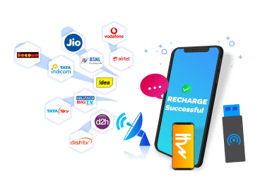 Mobile Recharge Illustration